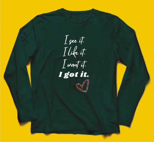 Brandzvibe I See It I Like It I Want It I Got It