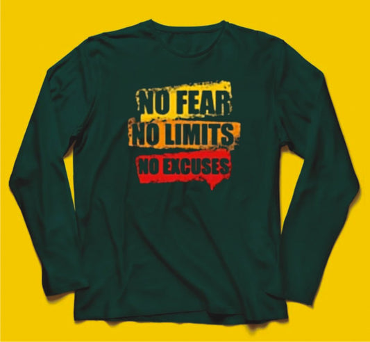 Brandzvibe No Fear No limits No Excuses