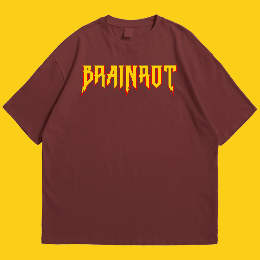 Brandzvibe Brainrot Drop Shoulder