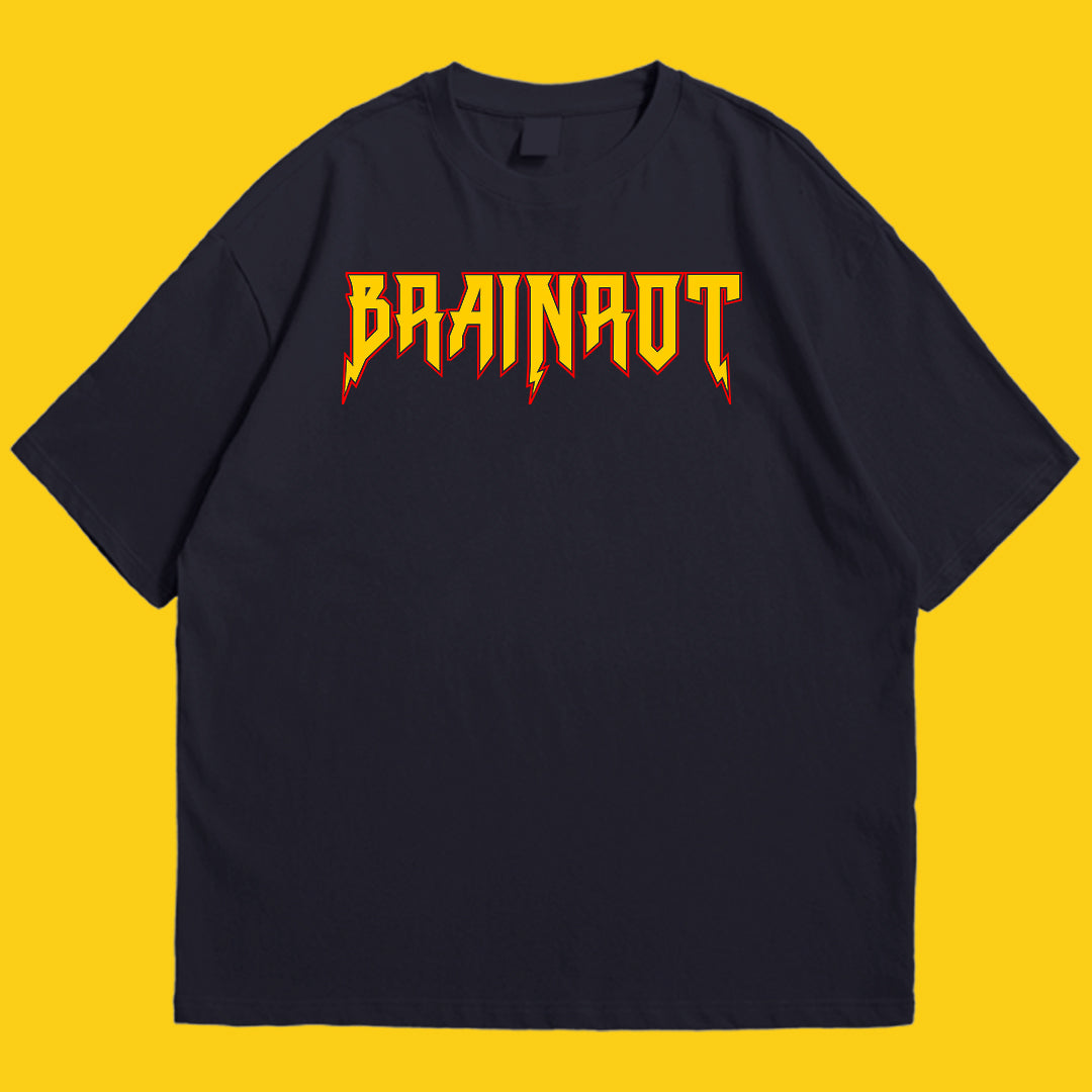 Brandzvibe Brainrot Drop Shoulder