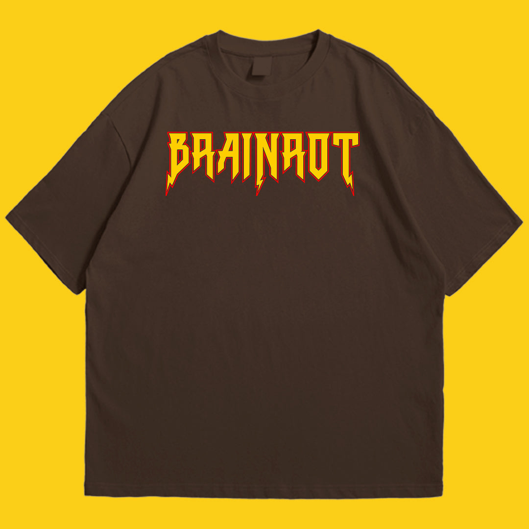 Brandzvibe Brainrot Drop Shoulder