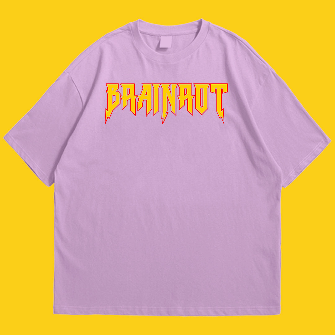 Brandzvibe Brainrot Drop Shoulder