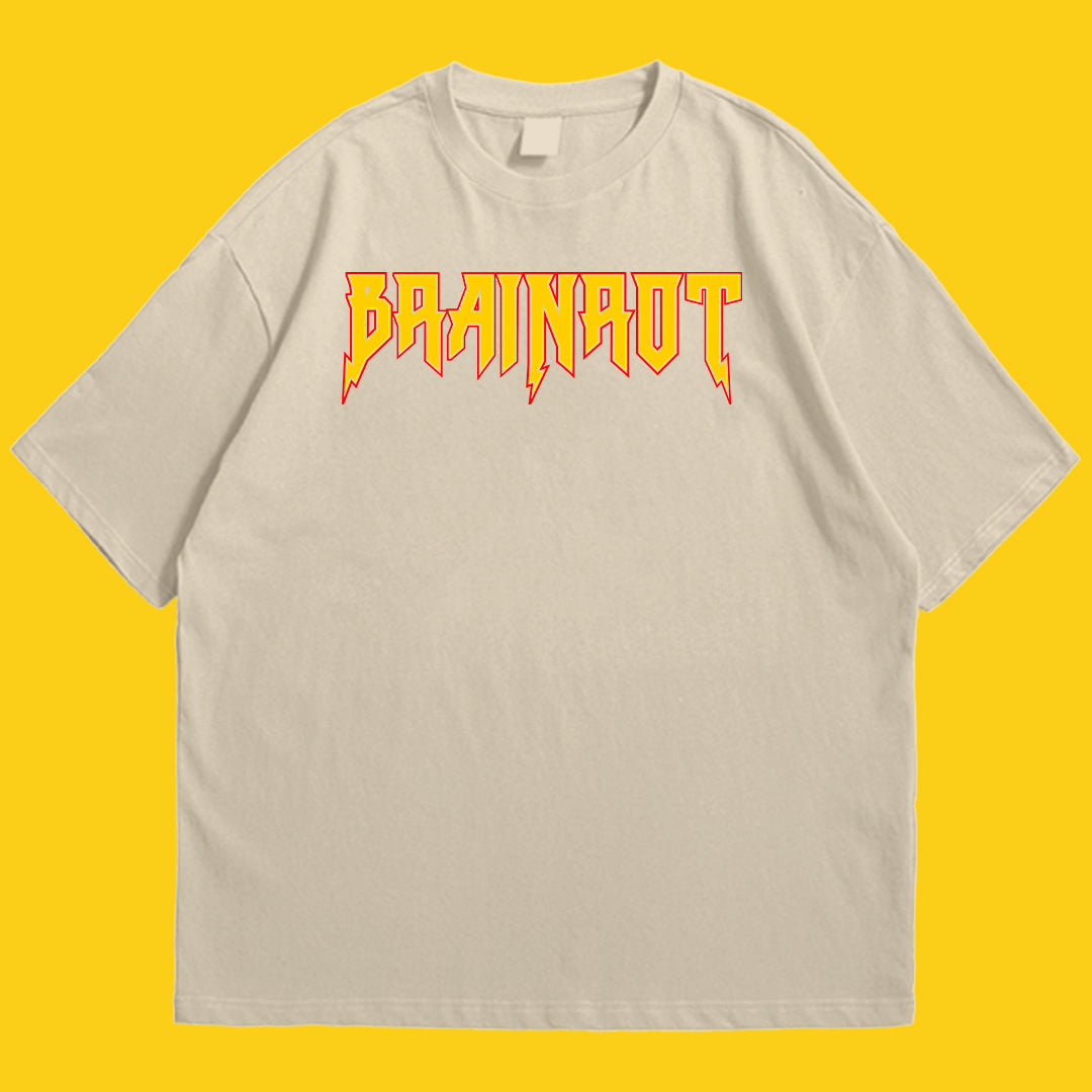 Brandzvibe Brainrot Drop Shoulder