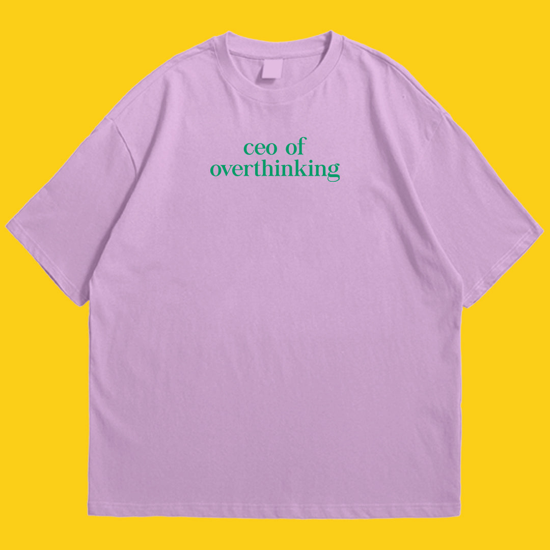 Brandzvibe CEO of overthinking Drop Shoulder
