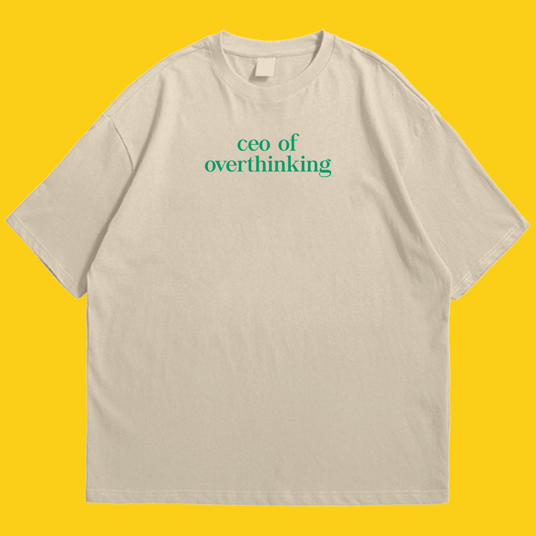 Brandzvibe CEO of overthinking Drop Shoulder
