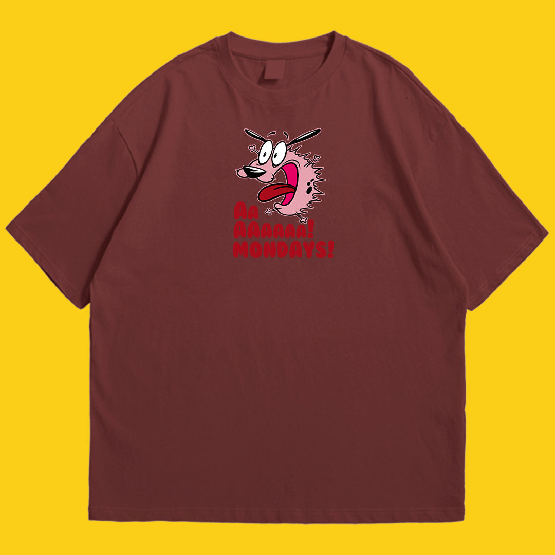 Brandzvibe Courage mondays Drop Shoulder