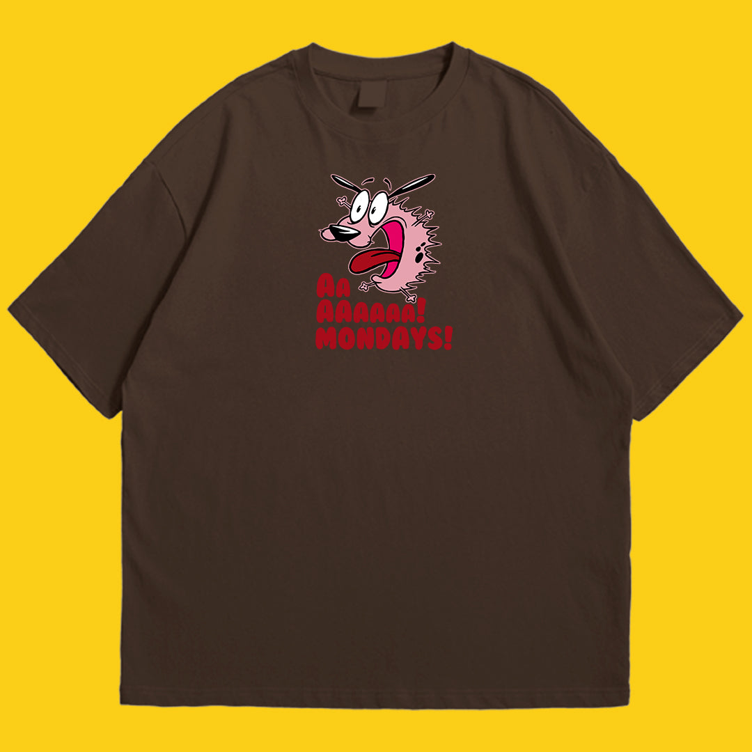 Brandzvibe Courage mondays Drop Shoulder