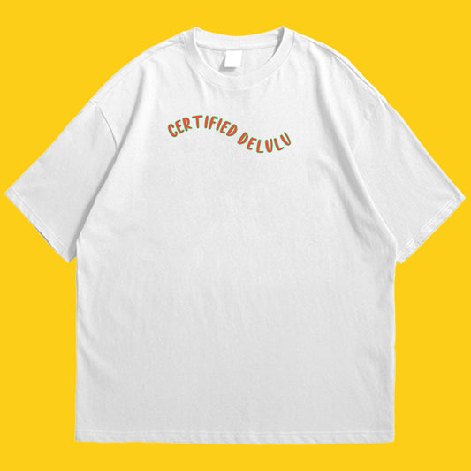 Brandzvibe Certified delulu drop shldr