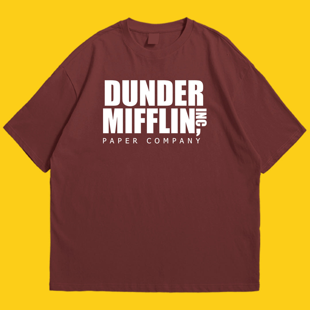 Brandzvibe Dunder Mifflin drop shldr