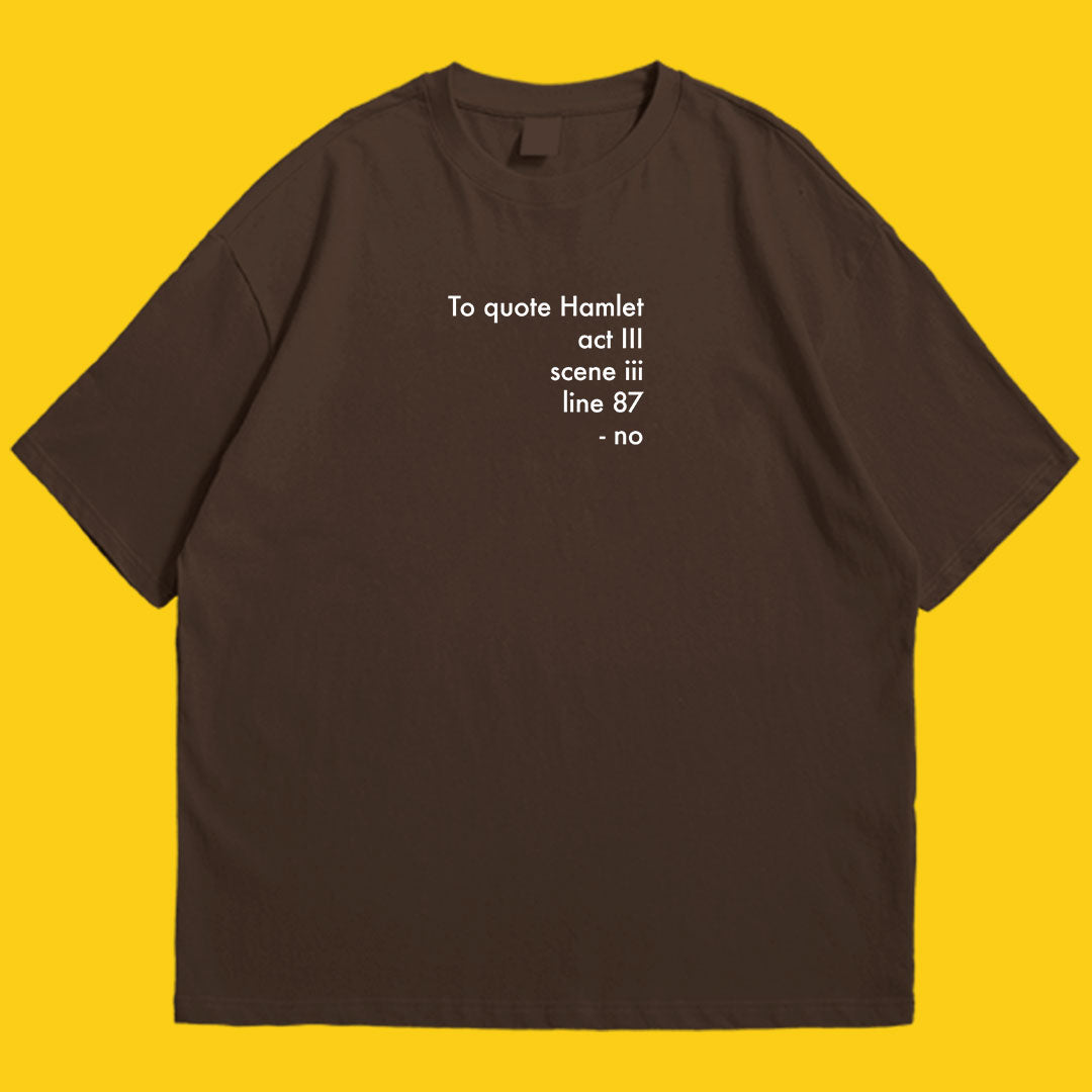 Brandzvibe Hamlet drop shldr