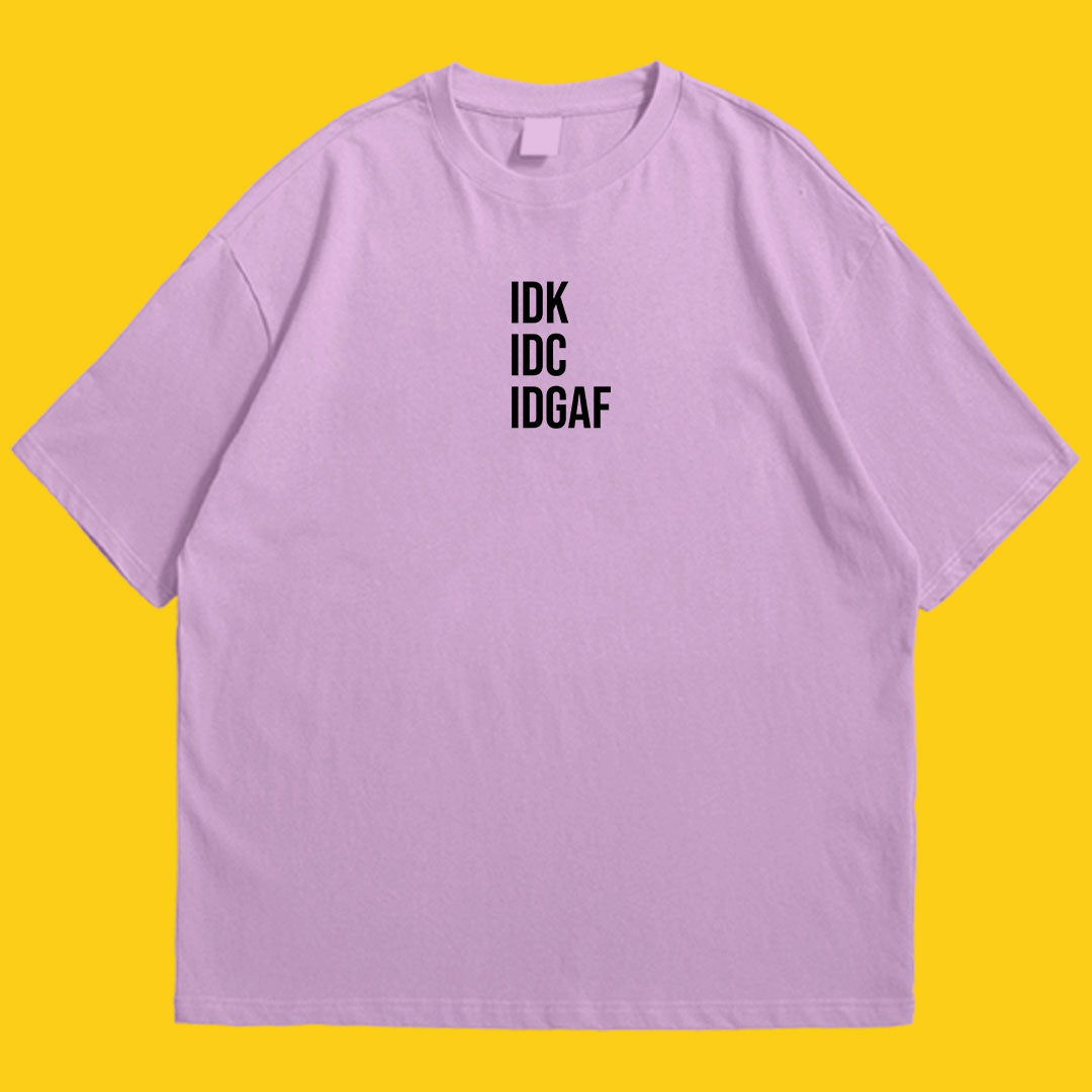 Brandzvibe Idgaf drop shldr