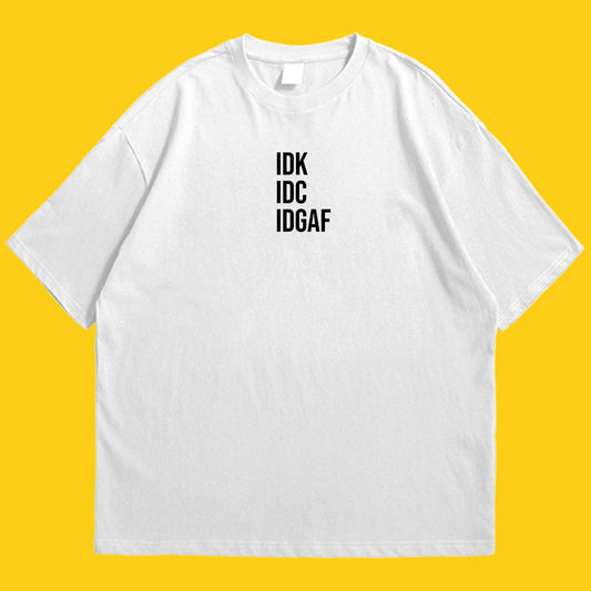 Brandzvibe Idgaf drop shldr