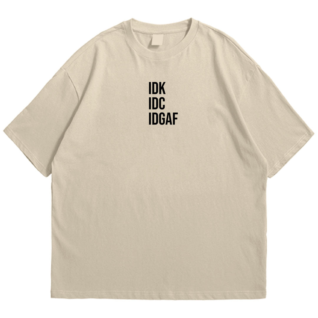 Brandzvibe Idgaf drop shldr