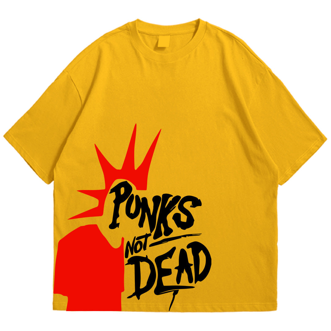 Brandzvibe Punks not dead drop shldr