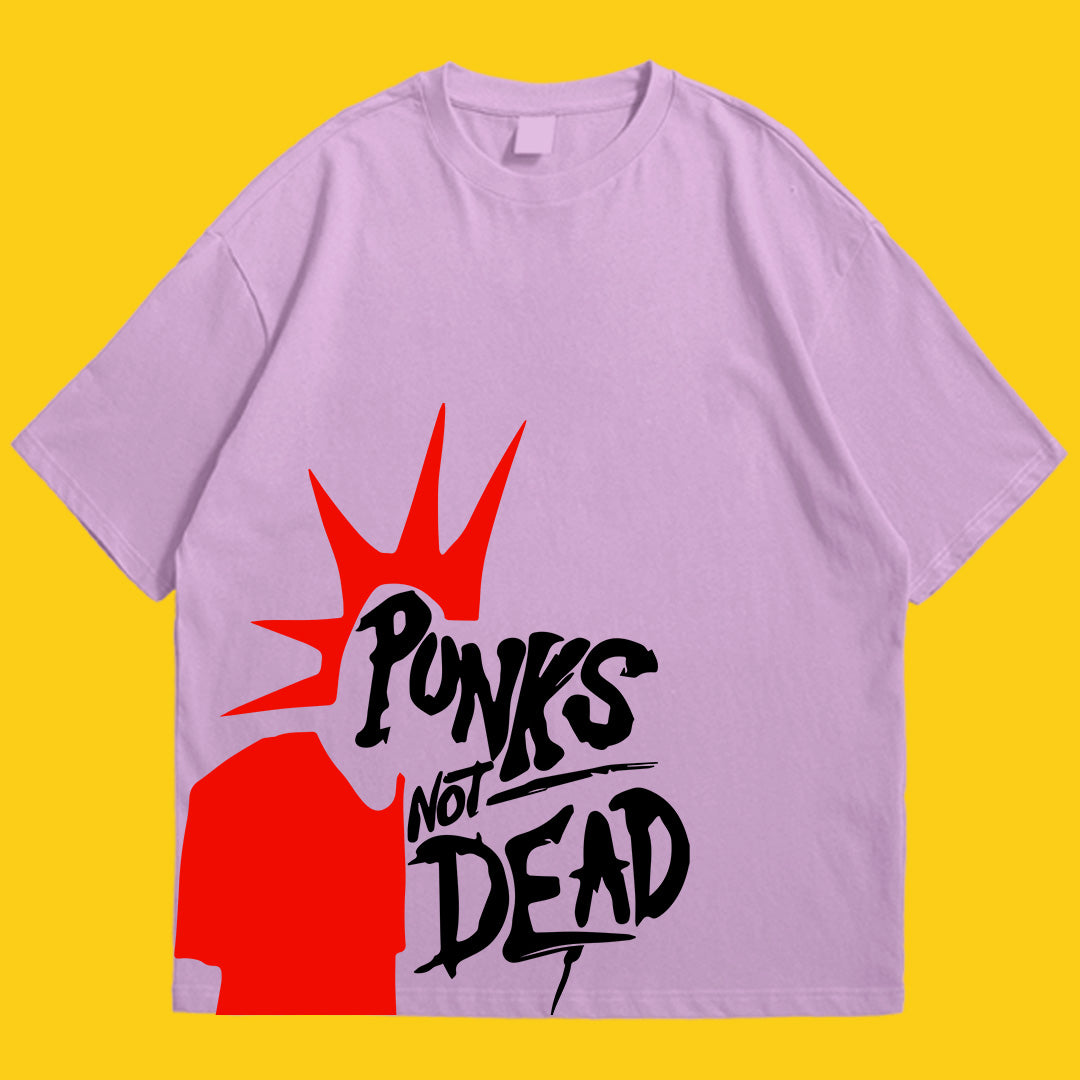 Brandzvibe Punks not dead drop shldr
