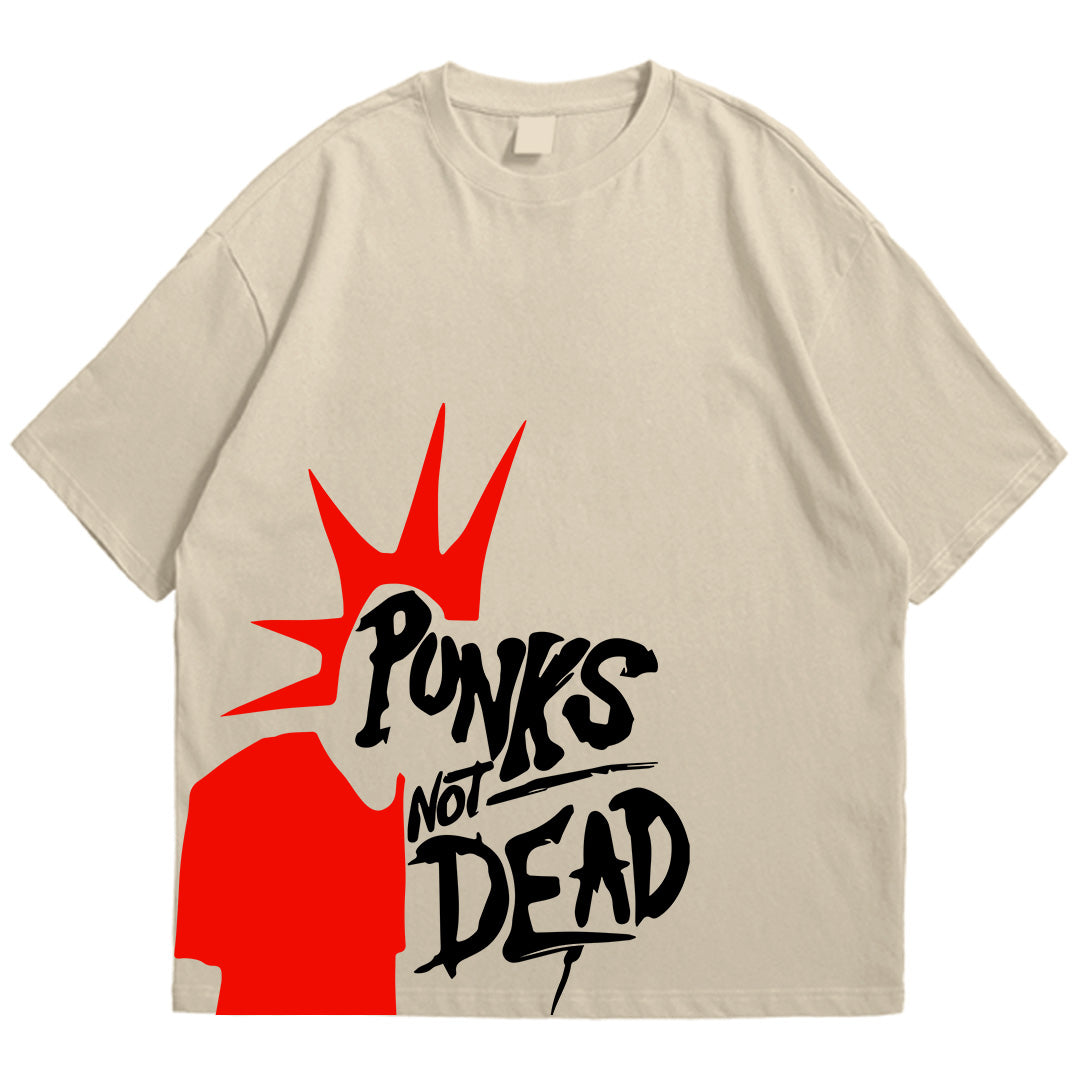 Brandzvibe Punks not dead drop shldr