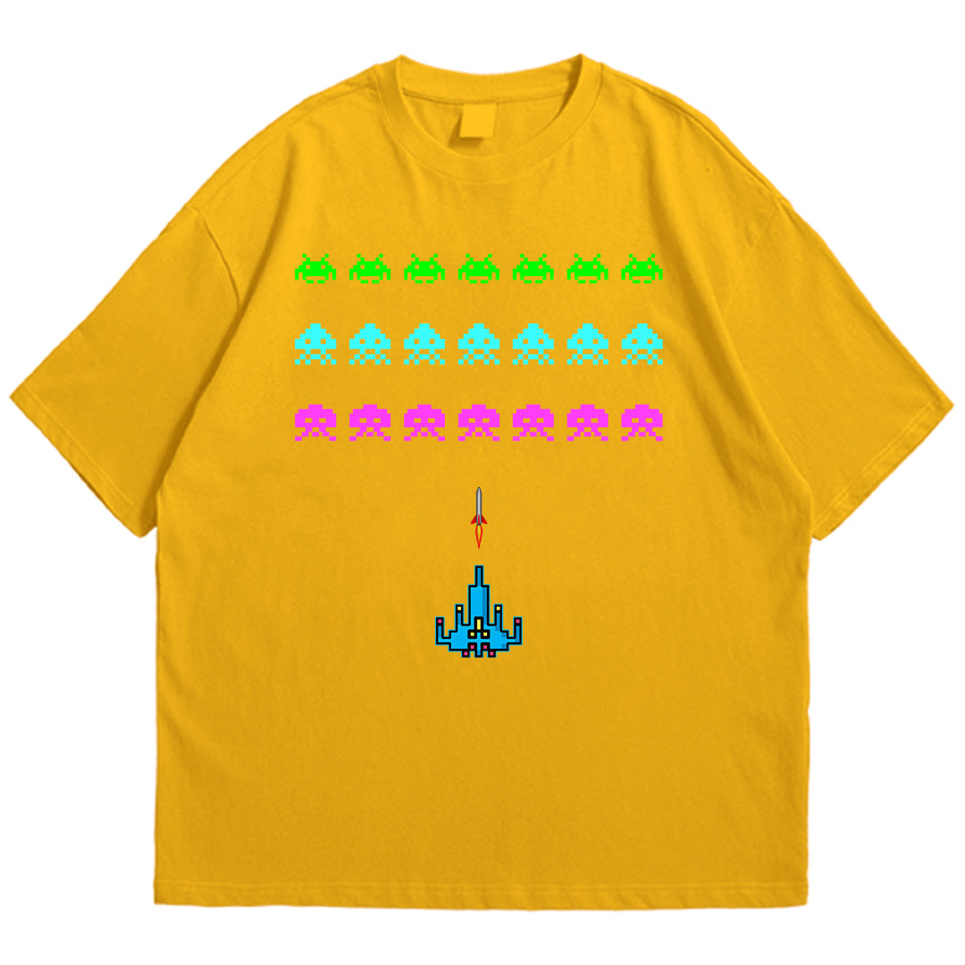 Brandzvibe Space invader drop shldr