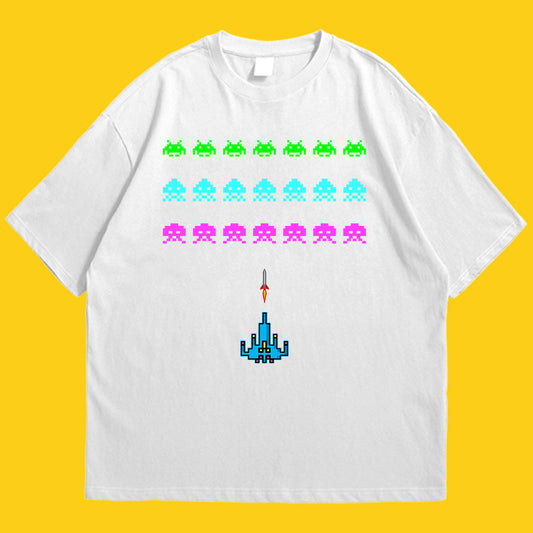 Brandzvibe Space invader drop shldr