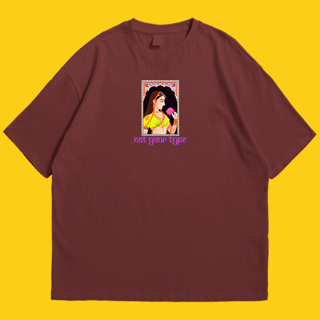 Brandzvibe Not your type drop shldr