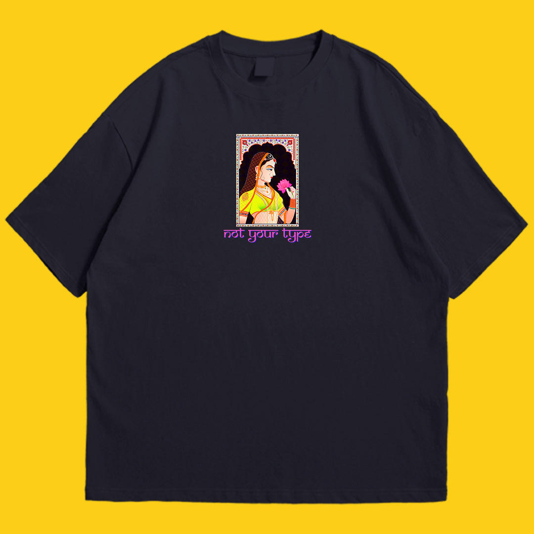 Brandzvibe Not your type drop shldr