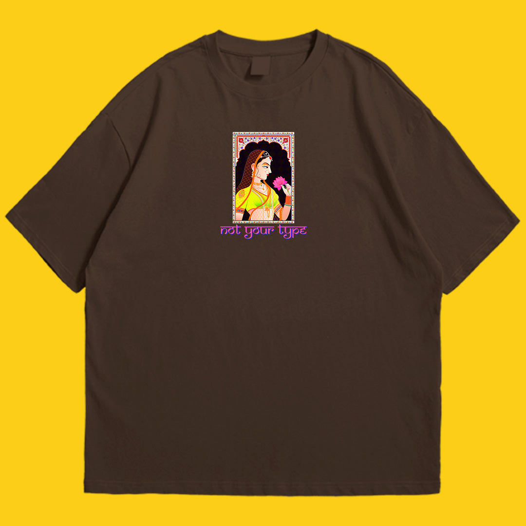 Brandzvibe Not your type drop shldr