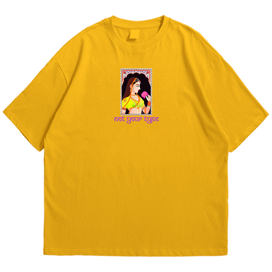 Brandzvibe Not your type drop shldr