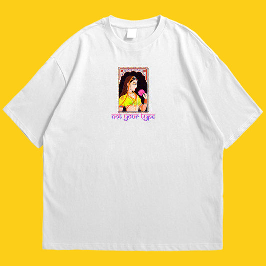 Brandzvibe Not your type drop shldr