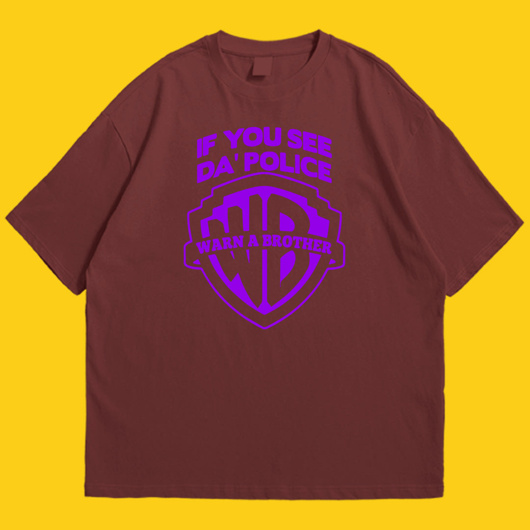 Brandzvibe Warn a brother drop shldr
