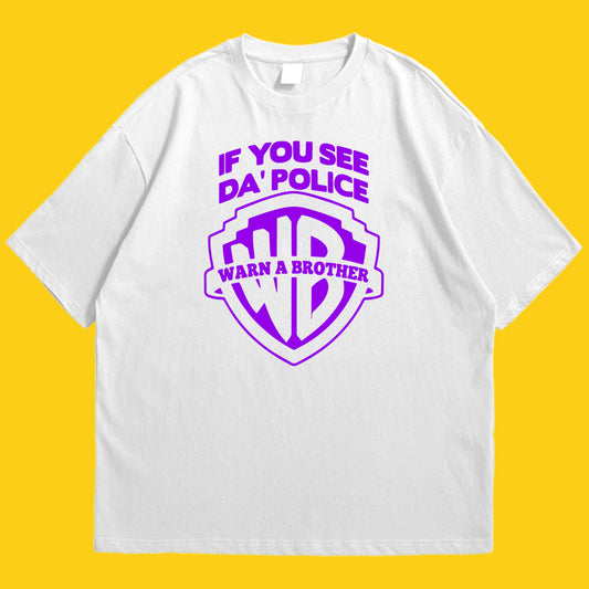 Brandzvibe Warn a brother drop shldr