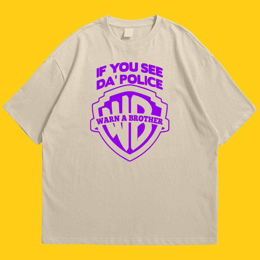 Brandzvibe Warn a brother drop shldr