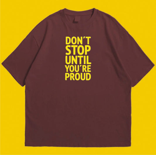 Brandzvibe Don't Stop Until You'Re PROUD