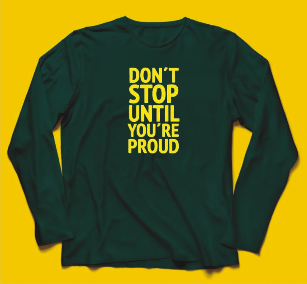 Brandzvibe Don't Stop Until You're Proud