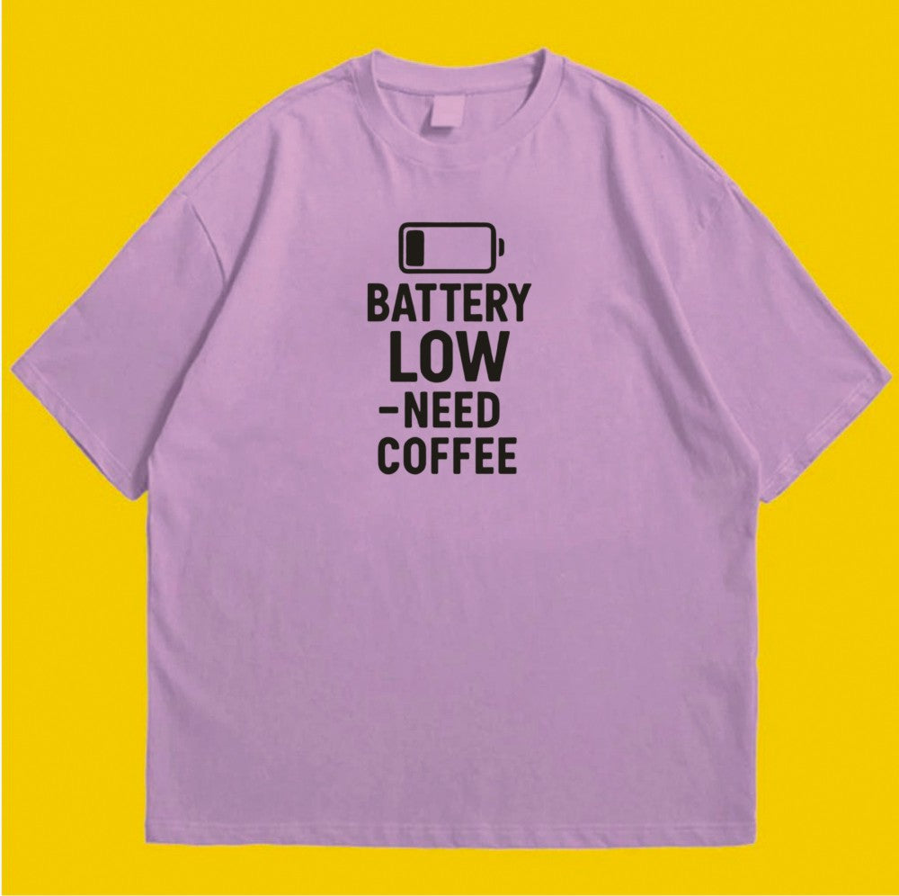 Brandzvibe Battery Low Need Coffee