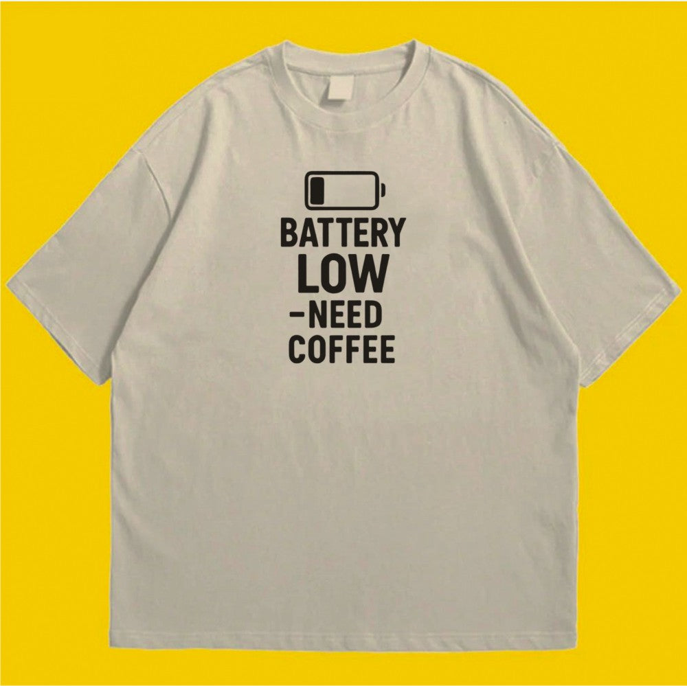 Brandzvibe Battery Low Need Coffee
