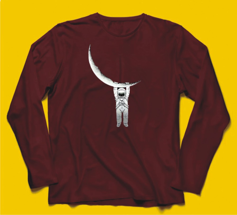Brandzvibe Astronaut Hang On Moon