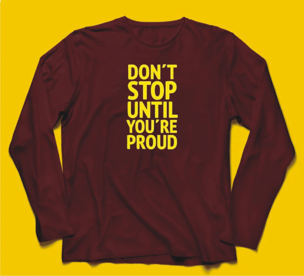 Brandzvibe Don't Stop Until You're Proud