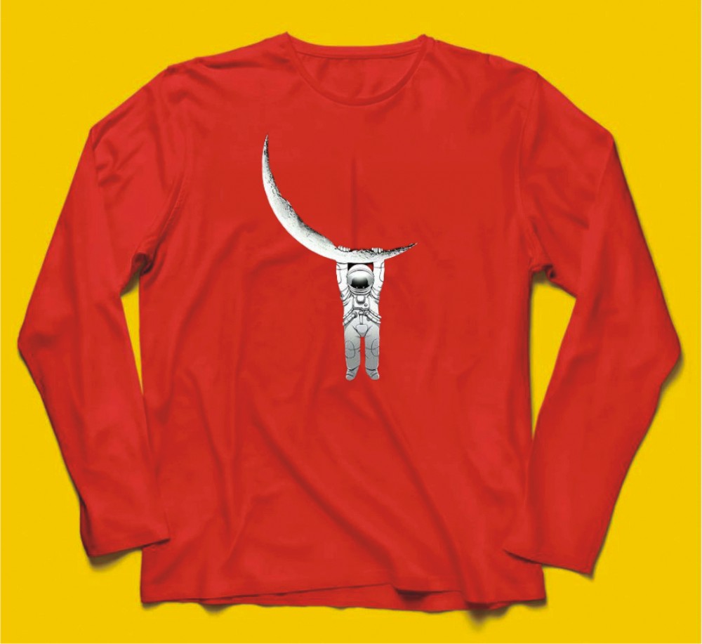 Brandzvibe Astronaut Hang On Moon