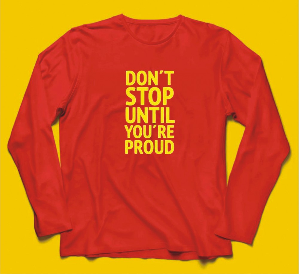 Brandzvibe Don't Stop Until You're Proud