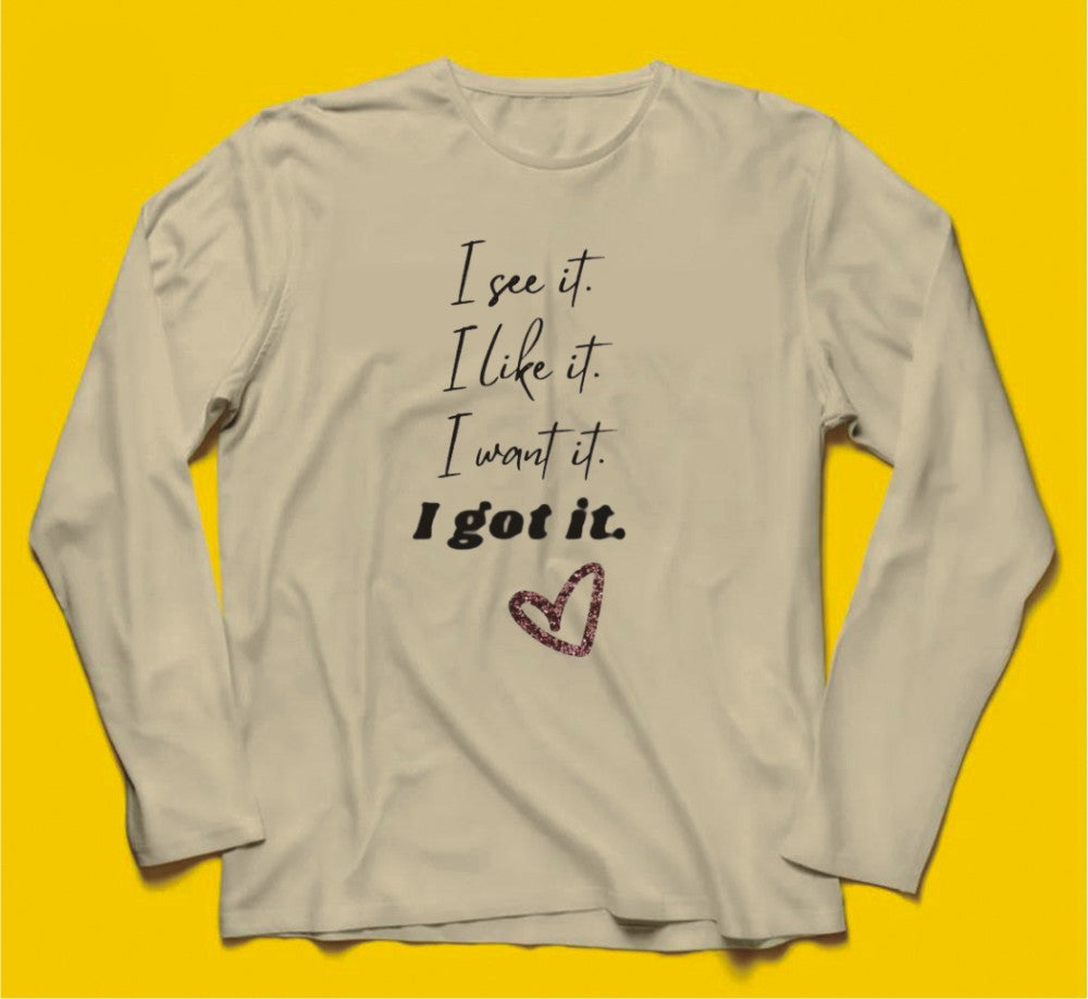 Brandzvibe I See It I Like It I Want It I Got It