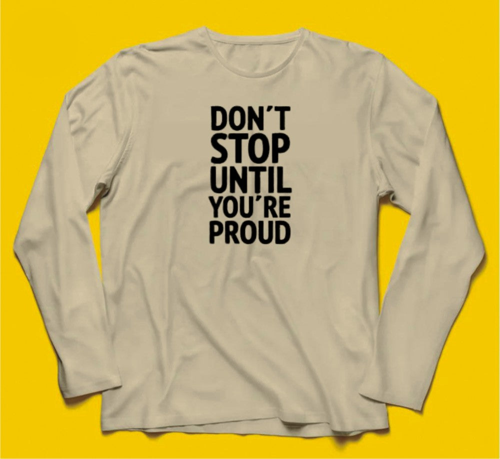 Brandzvibe Don't Stop Until You're Proud