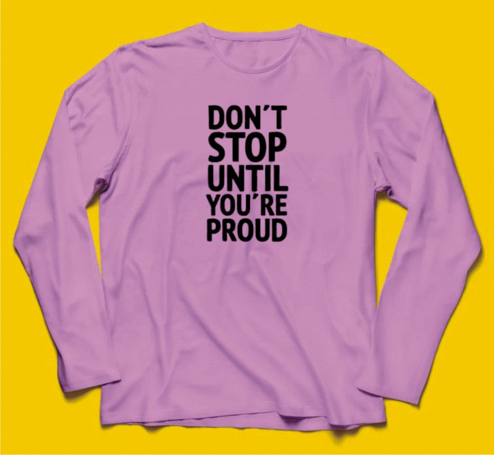 Brandzvibe Don't Stop Until You're Proud