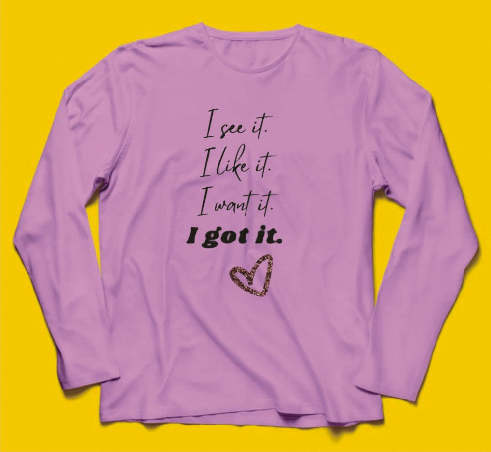Brandzvibe I See It I Like It I Want It I Got It