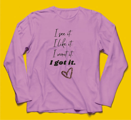 Brandzvibe I See It I Like It I Want It I Got It
