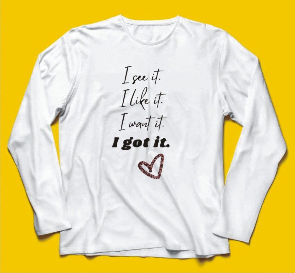 Brandzvibe I See It I Like It I Want It I Got It