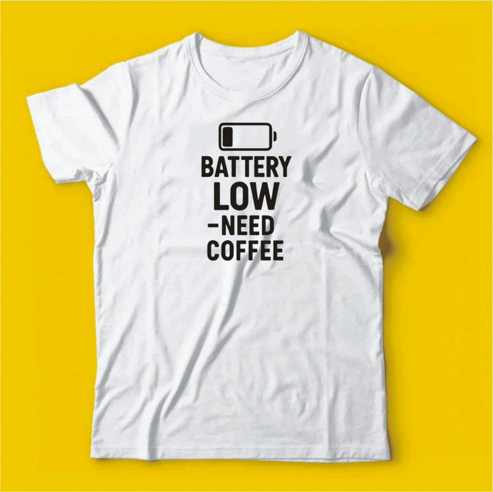 Brandzvibe Battery Low Need Coffee