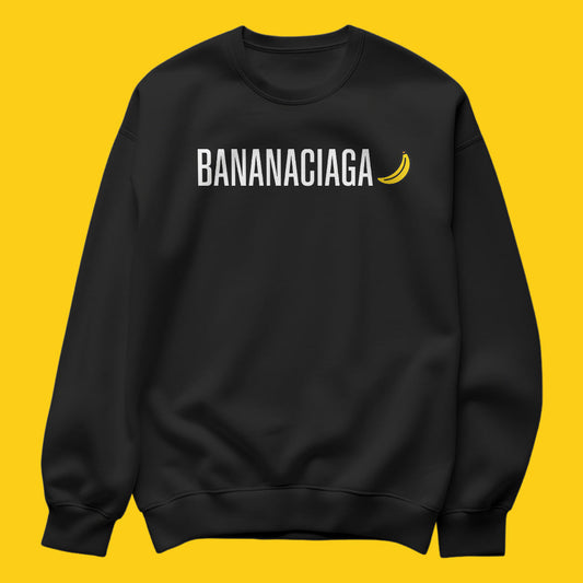 Brandzvibe Bananaciaga sweatshirt