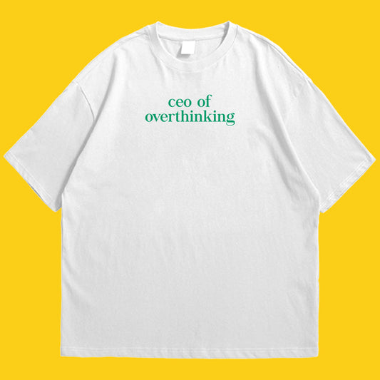 Brandzvibe CEO of overthinking Drop Shoulder