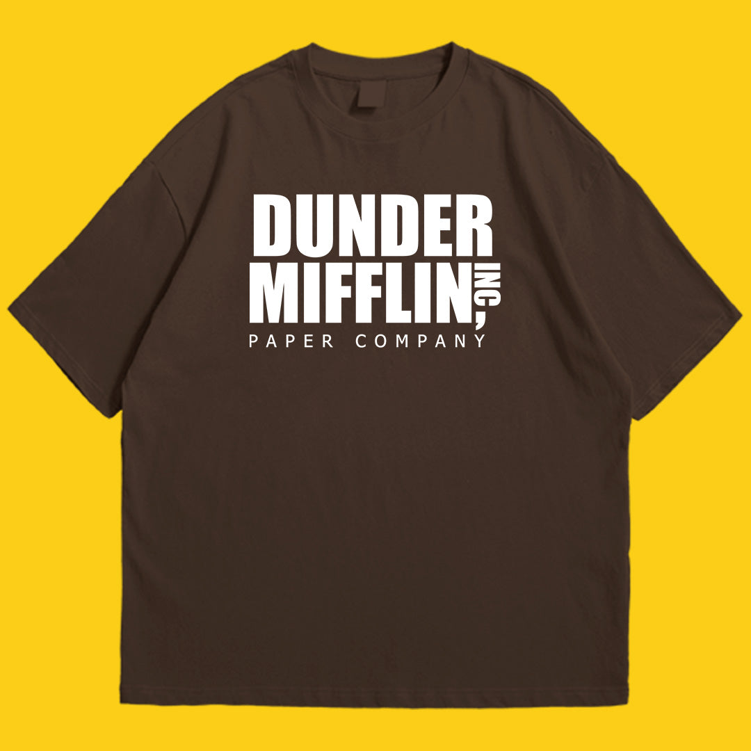 Brandzvibe Dunder Mifflin drop shldr