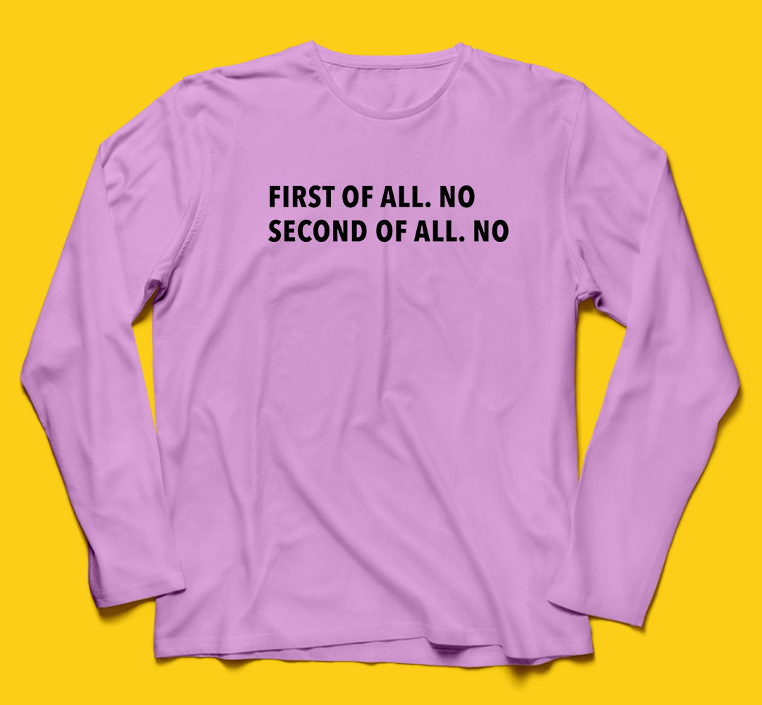 Brandzvibe No Full Sleeves