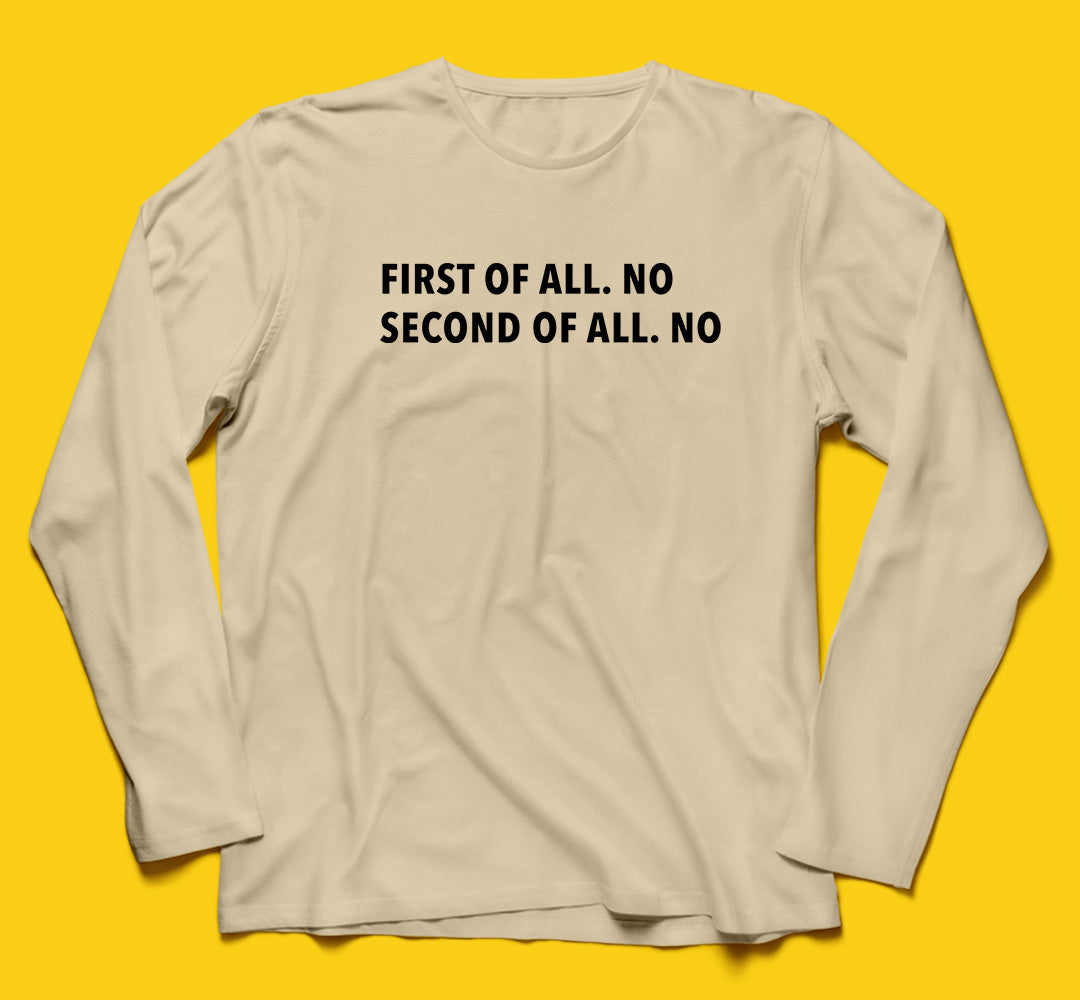 Brandzvibe No Full Sleeves